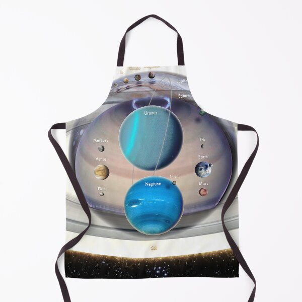 Item preview, The Planets To Scale annotated! designed and sold by Pablo Carlos Budassi.