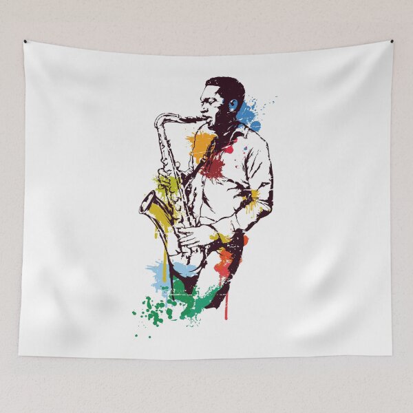 Item preview, Painting | Saxophone Jazz designed and sold by YI-Creations.
