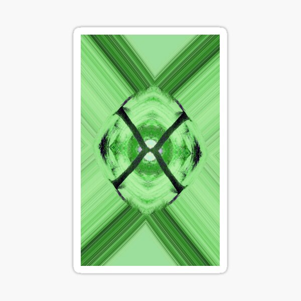 Item preview, Kaleidoscope green designed and sold by henhen2.
