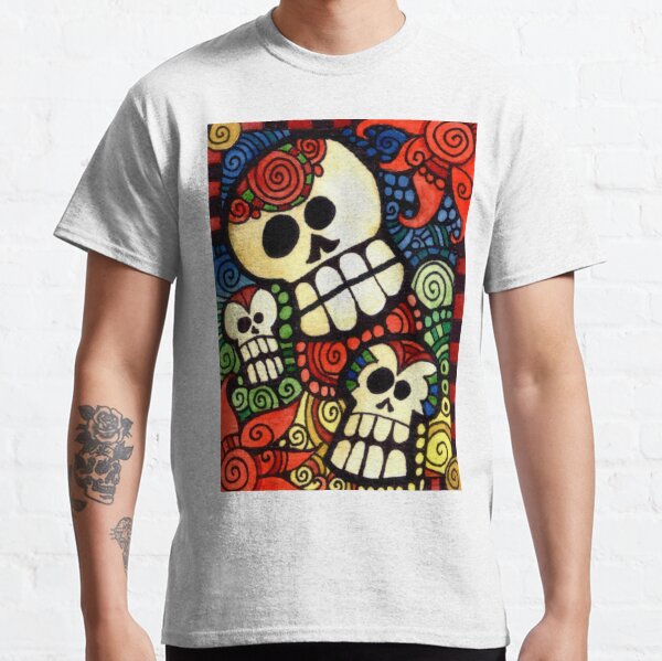 Day of the Dead Sugar Skulls Classic T-Shirt