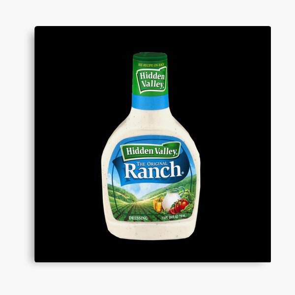 Best Selling - Hidden Valley Ranch Merchandise Canvas Print