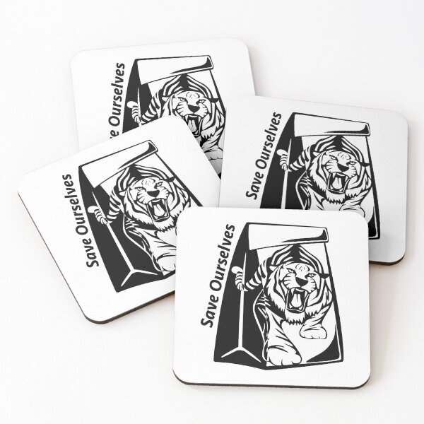 Item preview, Save Ourselve Tiger designed and sold by KennyKorls.