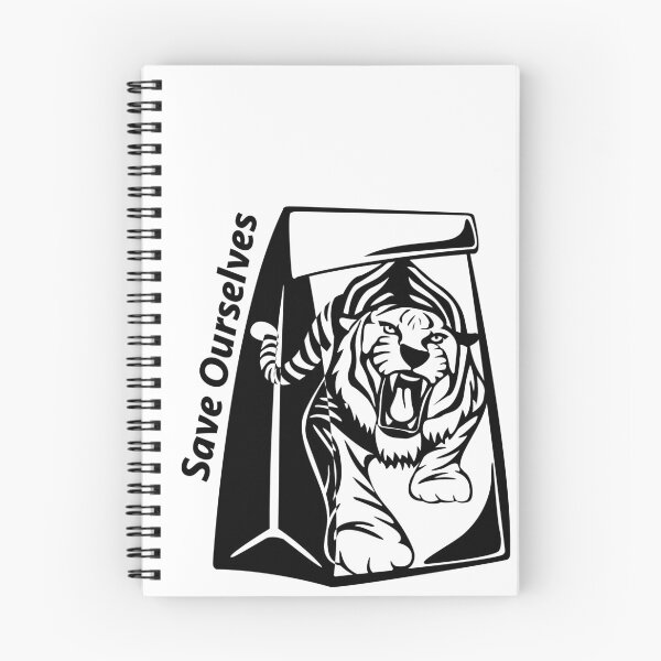 Item preview, Save Ourselve Tiger designed and sold by KennyKorls.