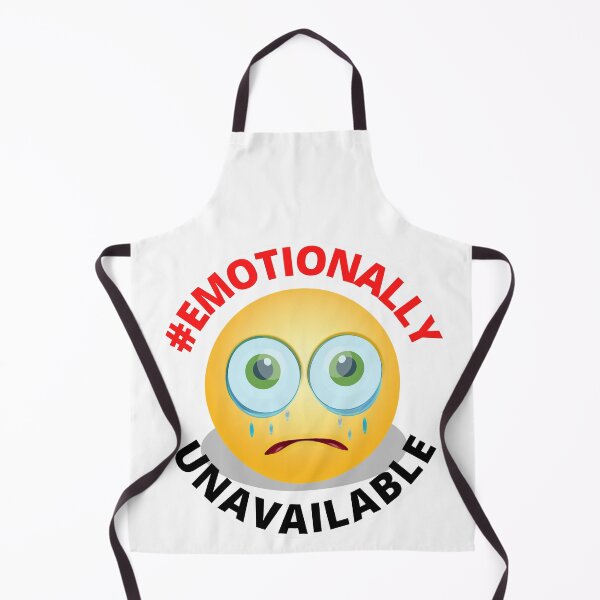 Item preview, Emotionally Unavailable Sad Face designed and sold by RGRamsey.