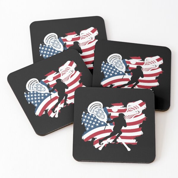 Item preview, Lacrosse usa american flag designed and sold by i-longmanshop.
