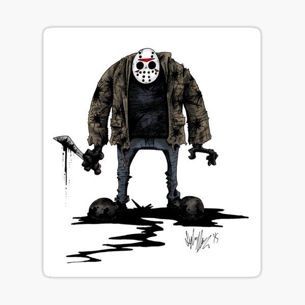 Jason Vorhees Sticker