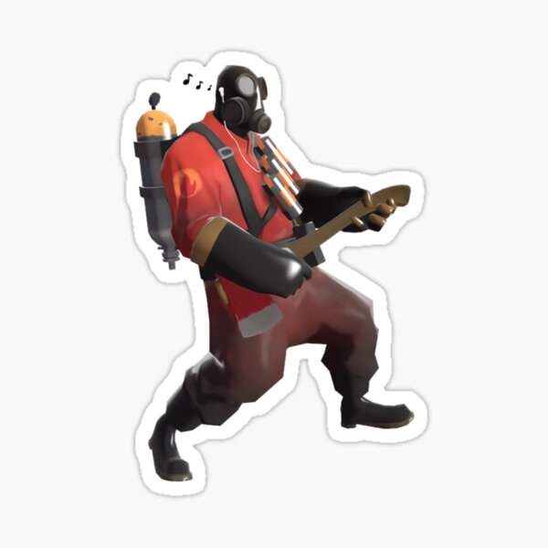 Team Fortress 2 Pyro Sticker For Sale By Thexredpanda Redbubble 3266