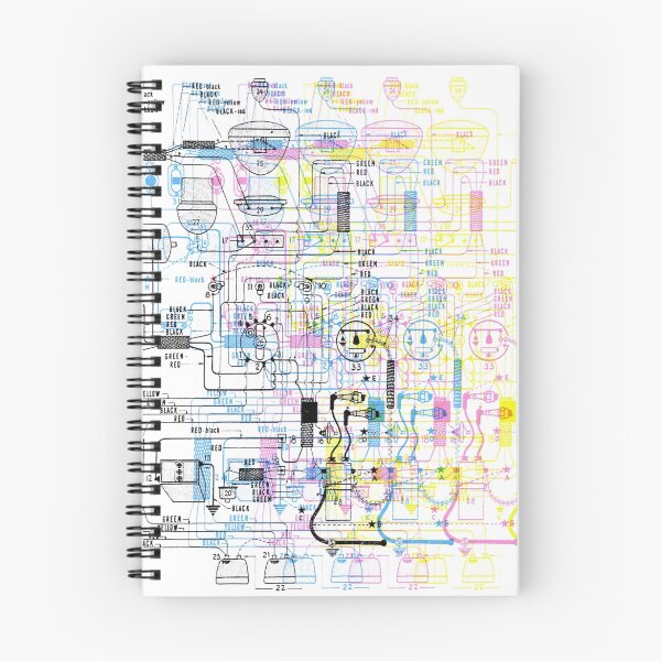 Item preview, Buffalo Factory- CMYK Wiring Diagram designed and sold by buffalofactory.