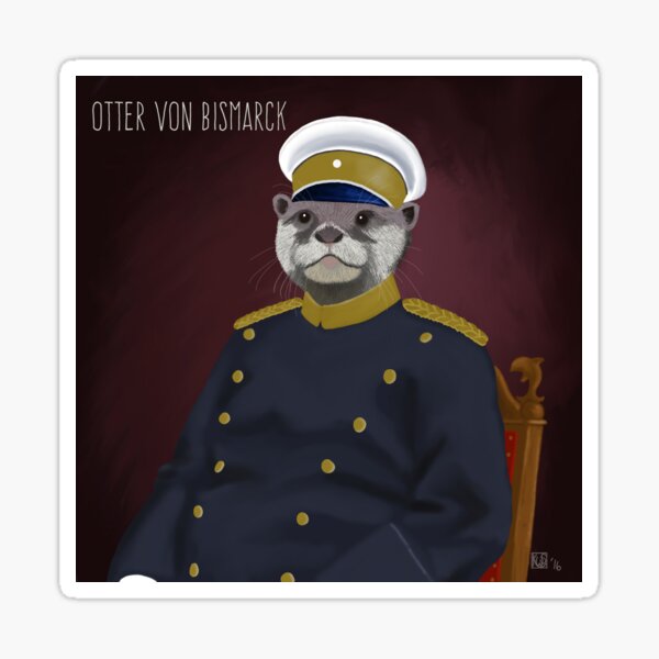Otter von Bismarck Sticker
