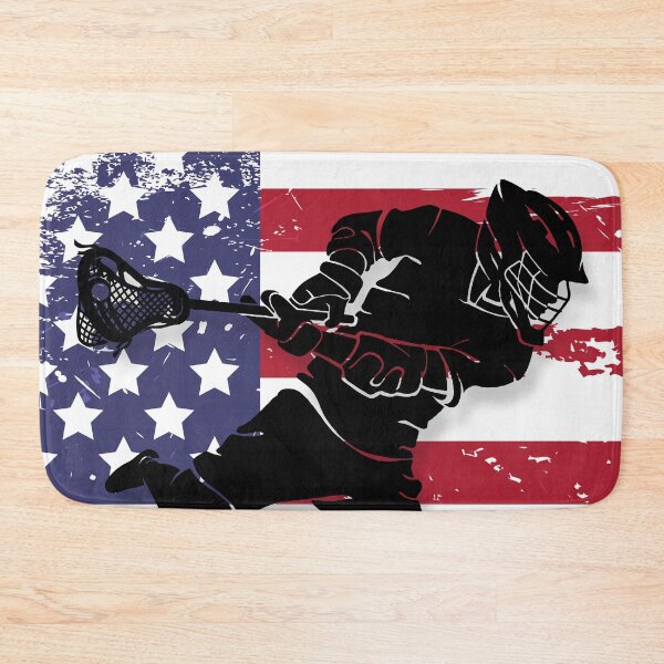 Item preview, Lacrosse USA American Flag designed and sold by Rakuten Mallor.