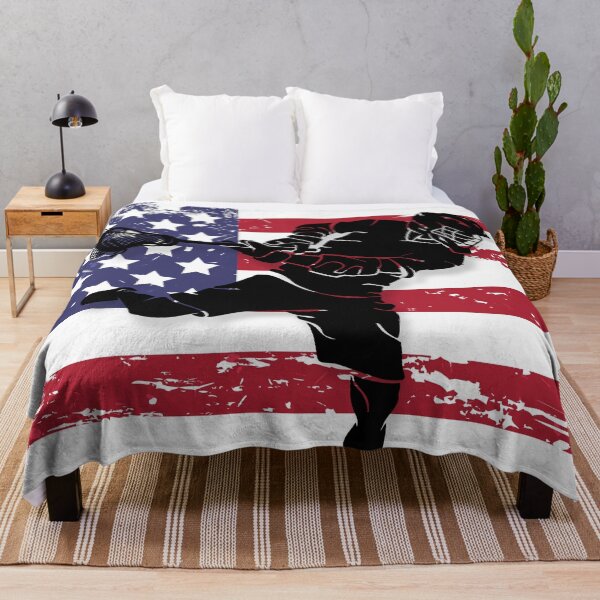 Item preview, Lacrosse USA American Flag designed and sold by Rakuten Mallor.