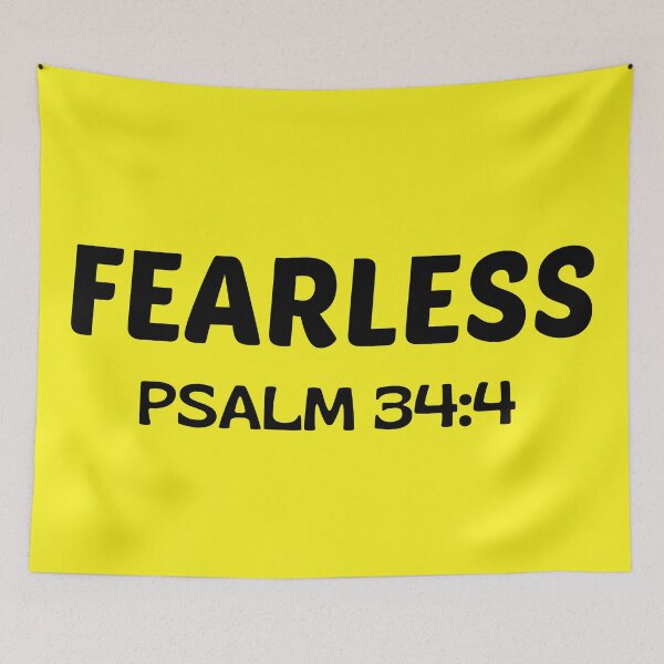Item preview, Fearless - Christian designed and sold by Prayingwarrior.