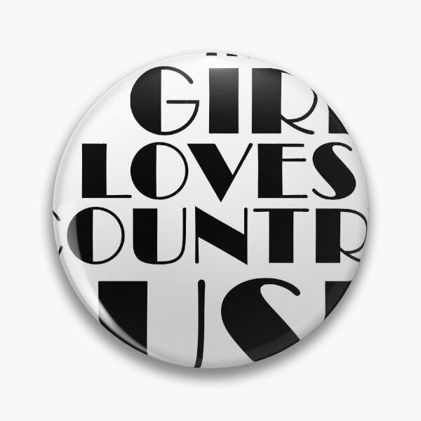 Item preview, This Girl Loves Country Music designed and sold by thunhitiyawe.