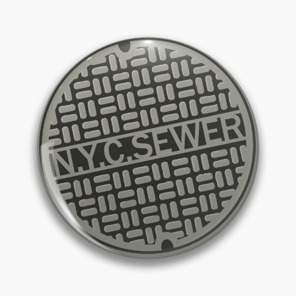Item preview, Bringing New York's Iconic Manhole Covers to Life: Our Exclusive Sticker Collection designed and sold by URDesignHere.