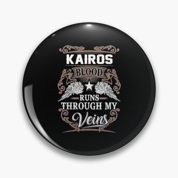 Item preview, Kairos Name T Shirt - Kairos Blood Runs Through My Veins  Gift Item Tee designed and sold by chencktwan.