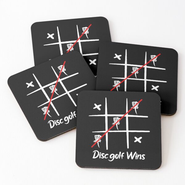 Artikelvorschau, Tic Tac Toe - Lustiges Discgolf entworfen und verkauft von DiscGolfArts.