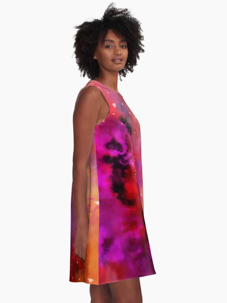 Alternate view of Fire - Leo A-Line Dress
