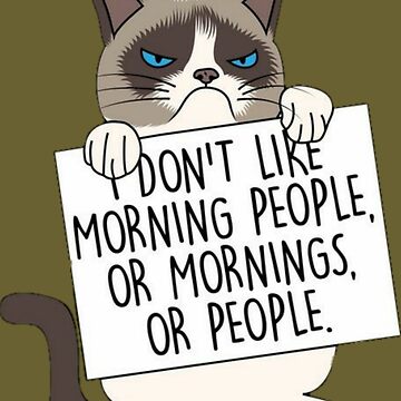 Artwork thumbnail, Morning cats morning quotes by Zachlogic