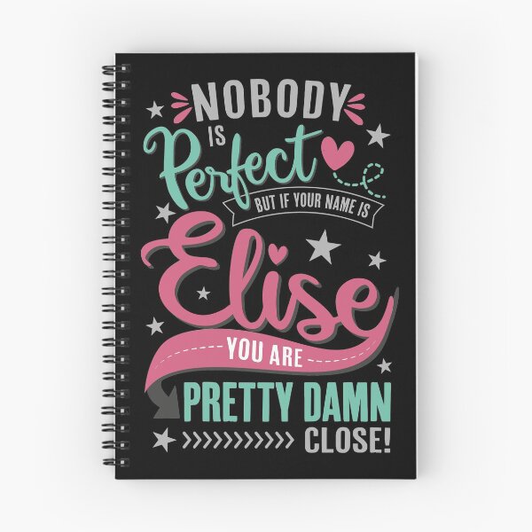 Artikelvorschau, Elise Name Personalisiertes Geschenk Mädchen Geschenkidee entworfen und verkauft von LaicaDesign.