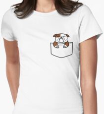 Camiseta entallada para mujer Pocket Bulldog