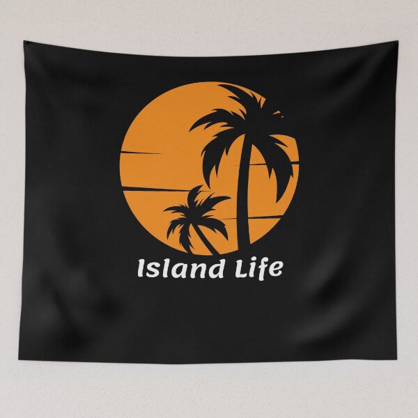 Item preview, Island Life White designed and sold by Peter Stawicki.