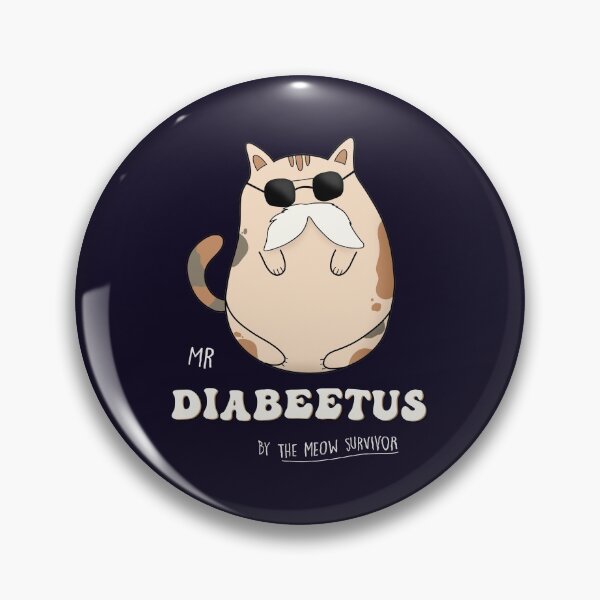 Item preview, Diabetes Cat - MR Diabeetus designed and sold by Unish.