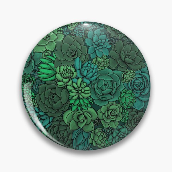 Item preview, Succulent garden in green designed and sold by Katerina Mitkova Kirilova.