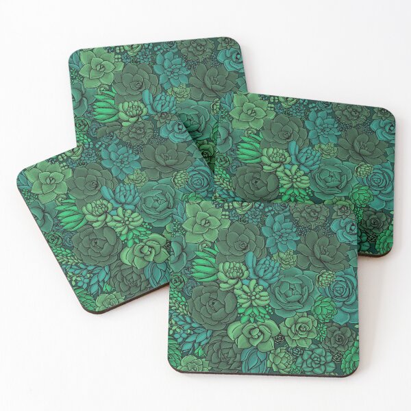 Item preview, Succulent garden in green designed and sold by Katerina Mitkova Kirilova.