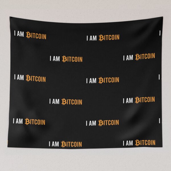 Item preview, I Am Bitcoin Crypto Cryptocurrency  designed and sold by Bitcoin-Fashion.