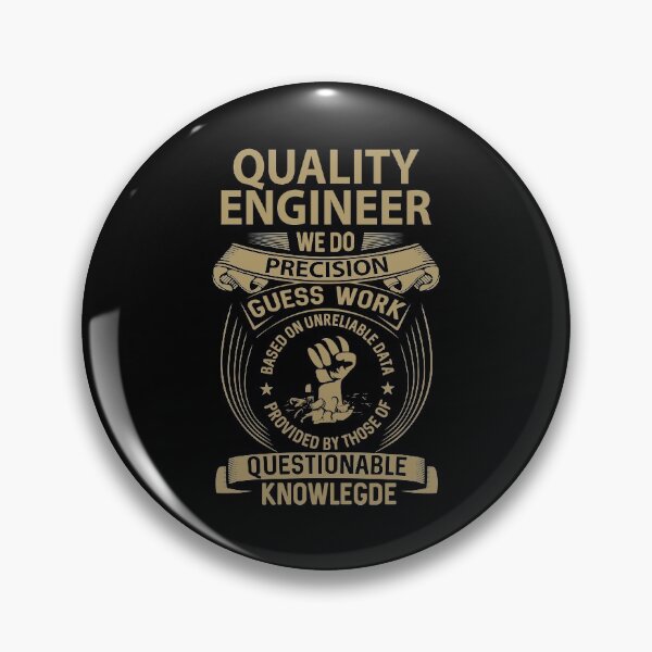 Item preview, Quality Engineer T Shirt - We Do Precision Gift Item Tee designed and sold by hinettiker.