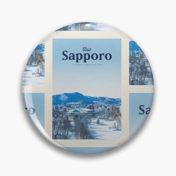 Item preview, Visit Sapporo  designed and sold by Mercury Club.