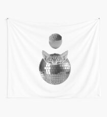 Disco kitty Wall Tapestry