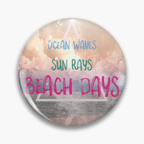 Item preview, Ocean Waves Sun Rays Beach Days designed and sold by Island-Time.