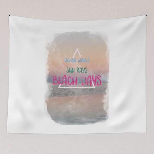 Item preview, Ocean Waves Sun Rays Beach Days designed and sold by Island-Time.