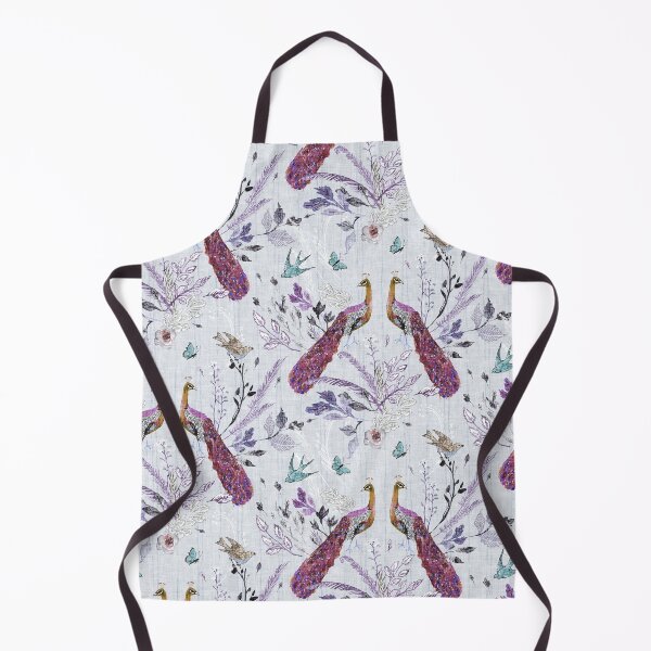 Vista previa del artículo con la obra «Chinoiserie de pavo real (lavanda)», diseñado y vendido por Esther  Fallon Lau.
