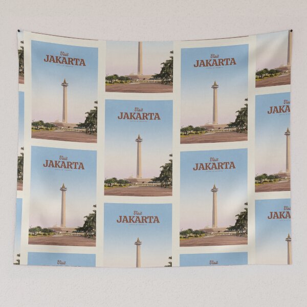 Aperçu de l'œuvre Visiter Jakarta créée et vendue par Mercury Club.