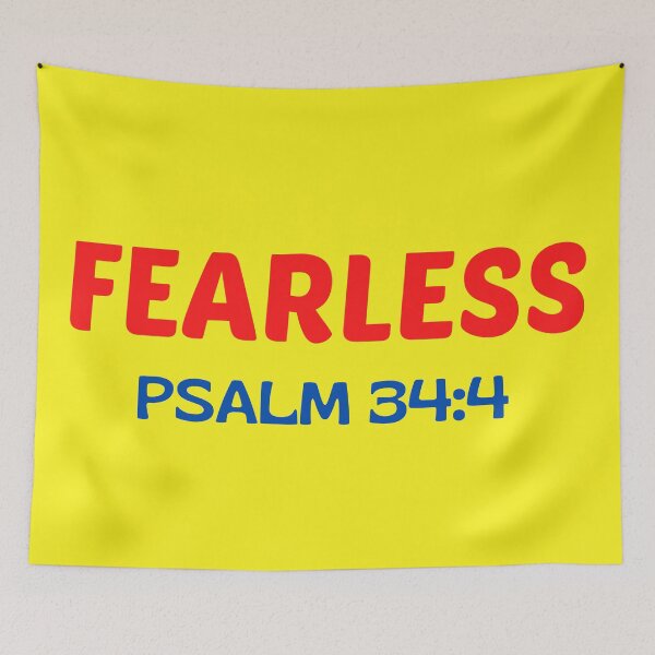 Item preview, Fearless - Christian designed and sold by Prayingwarrior.