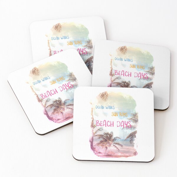 Item preview, Ocean Waves Sun Rays Beach Days designed and sold by Island-Time.