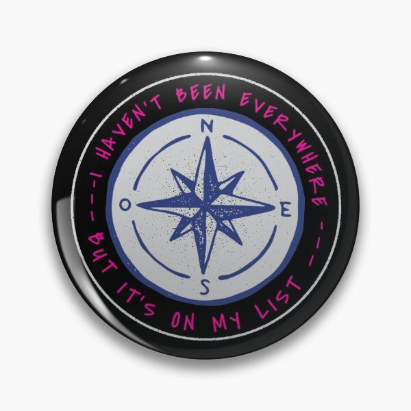 Item preview, Travel Compass Badge  designed and sold by Sleepygirl2010.