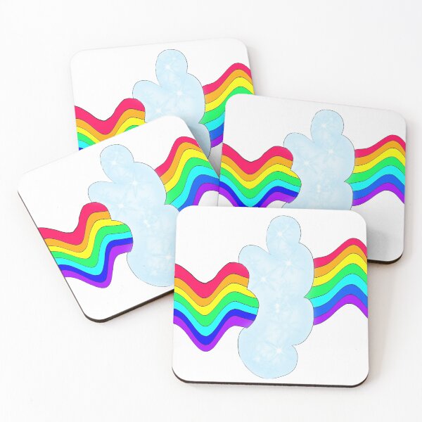 Item preview, Rainbow hugging cloud designed and sold by Smita Maharana.