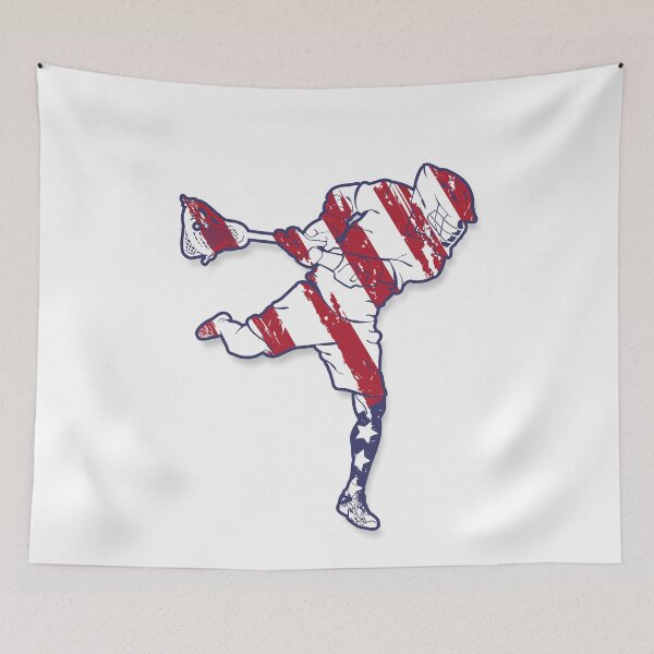 Item preview, Lacrosse USA American Flag designed and sold by Rakuten Mallor.