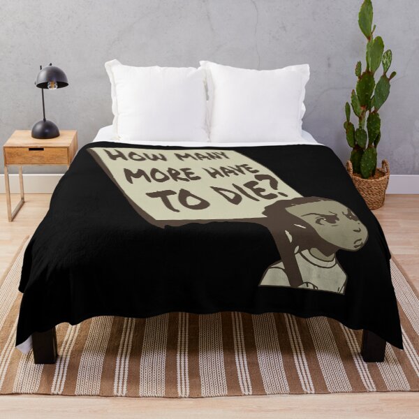 Item preview, How many more have to die - Riley quote designed and sold by MatthewsTracy.