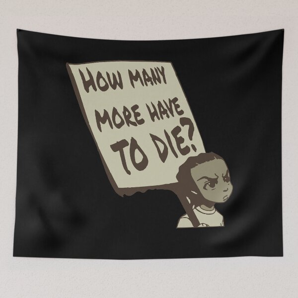 Item preview, How many more have to die - Riley quote designed and sold by MatthewsTracy.