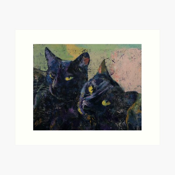 Item preview, Gatos negros designed and sold by Michael Creese.