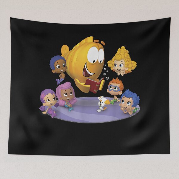 Item preview, Women Men Bubble Guppies Mr. Grouper Reading To The Guppies Portrait Christmas designed and sold by TillmanJamesLuk.