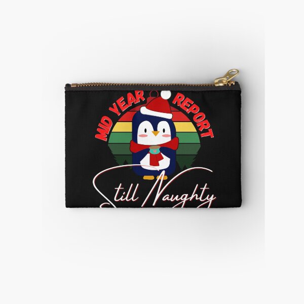 Item preview, Mid year report still naughty (Penguin Santa Hat) designed and sold by UnboundFull.