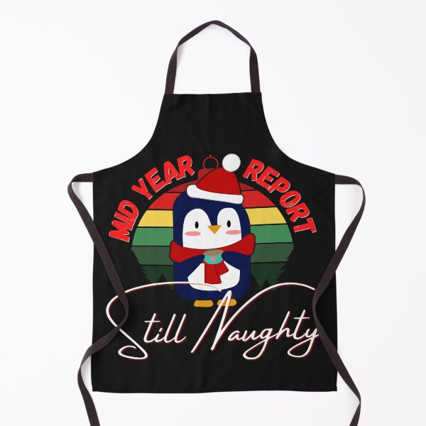 Item preview, Mid year report still naughty (Penguin Santa Hat) designed and sold by UnboundFull.