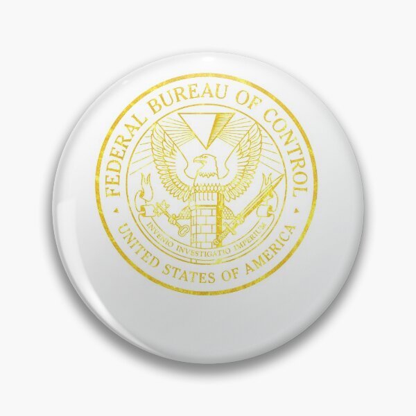 Item preview, Federal Bureau of Control Control Game Logo Distressed Logo Essential designed and sold by malachimariam.