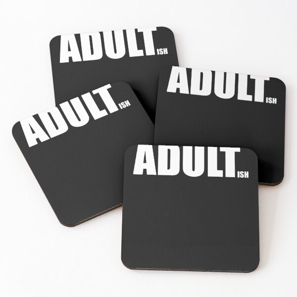 Item preview, Adult-Ish Funny Hand Lettered designed and sold by clickmostro.