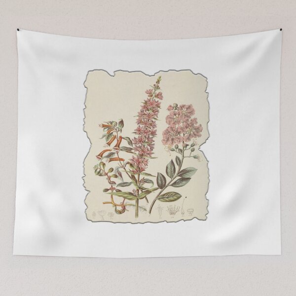 Item preview, Vintage Botanical Floral Flower Plant Art Drawing designed and sold by PodiShawna.